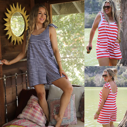 Sunny Stripe Romper
