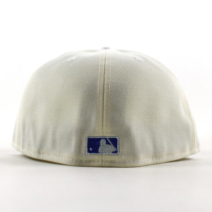 Texas Rangers Viva Tejas New Era 59Fifty Fitted Hat (Chrome White Dark Royal Blue Gray Under Brim)