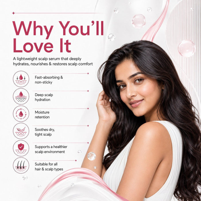 The Skin Story Nourishing and Moisturising Scalp Serum, 50ml - The Skin Story - Hair Serum