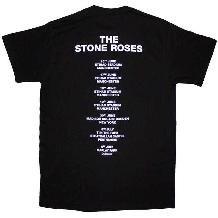 STONE ROSES, THE - TOUR 2016 - T-Shirt Black (Back Print)