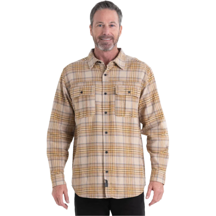 Taylor Plaid Khaki / 2XL / Reg