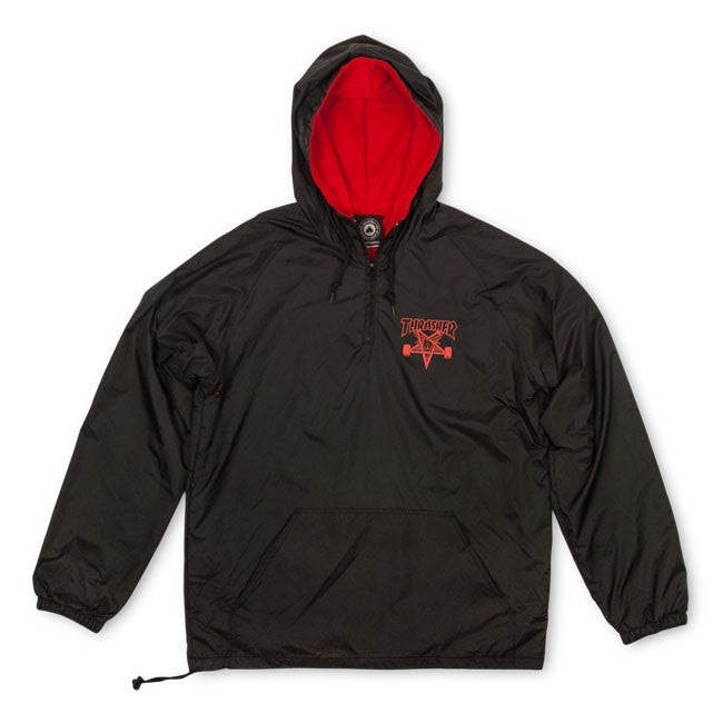 Thrasher Skategoat Coach Hood (Black Red)