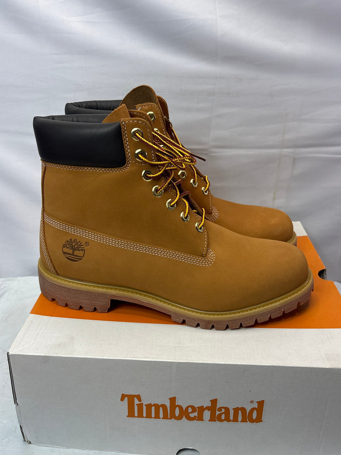 Timberland Premium 6” Lace Waterproof Boot Wheat Men’s Size 12 M/M *New