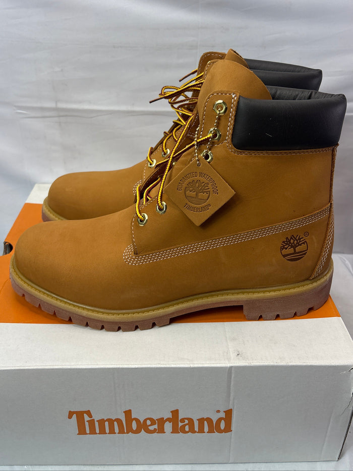 Timberland Premium 6” Lace Waterproof Boot Wheat Men’s Size 12 M/M *New