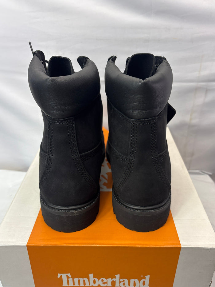Timberland Premium 6” Waterproof Boot Black Nubuck Men’s Size 8.5 M/M *New
