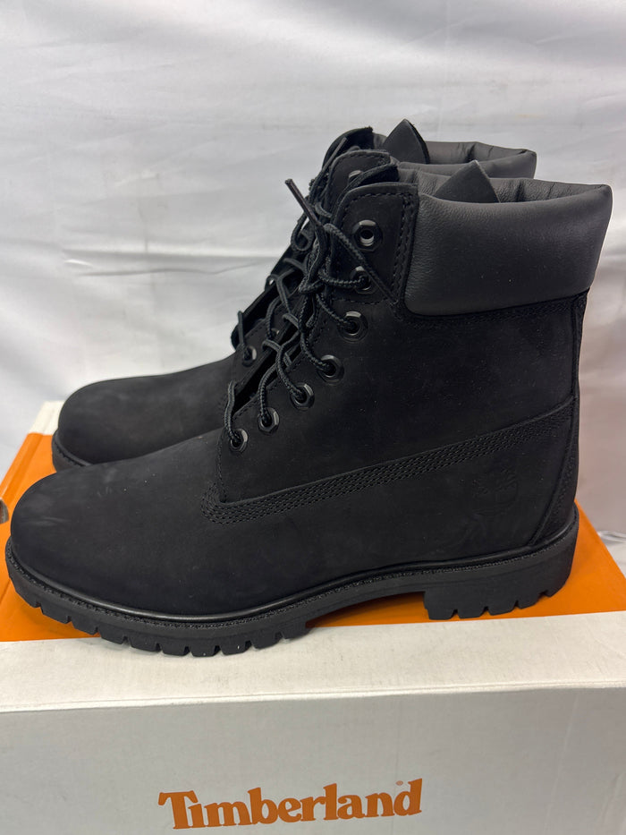 Timberland Premium 6” Waterproof Boot Black Nubuck Men’s Size 8.5 M/M *New