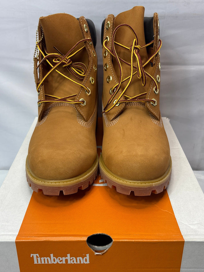 Timberland Premium 6" Waterproof Boot Wheat Nubuck Men's Size 10.5 W/L *New