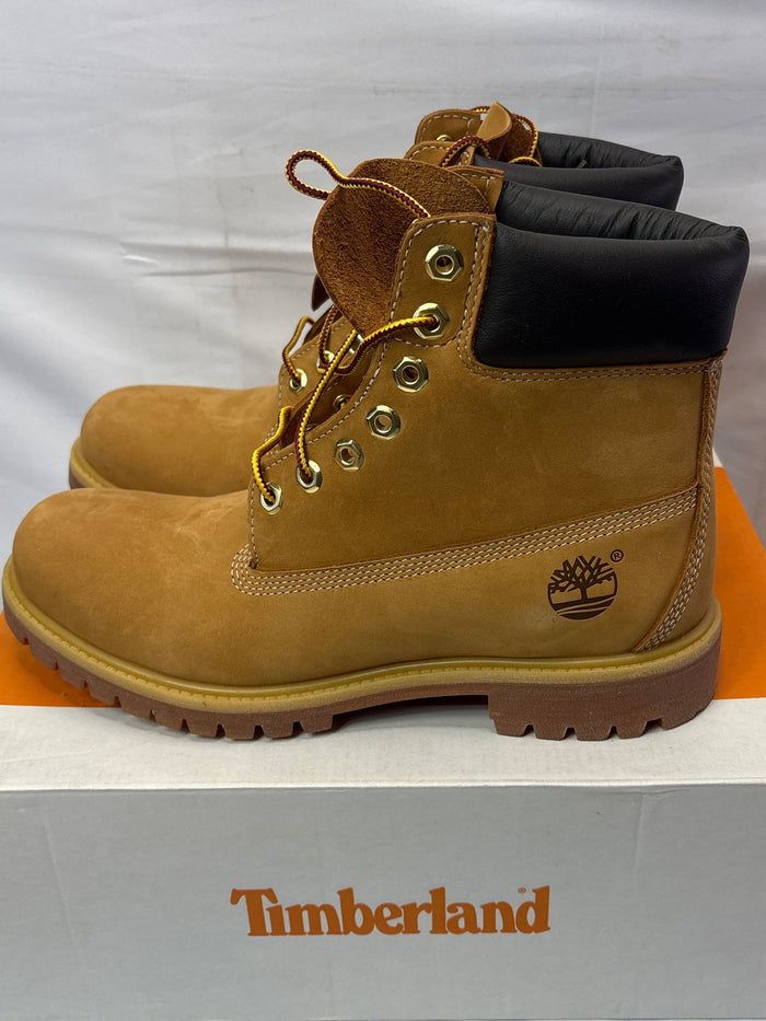Timberland Premium 6” Waterproof Boot Wheat Nubuck Men’s Size 9 W/L *New