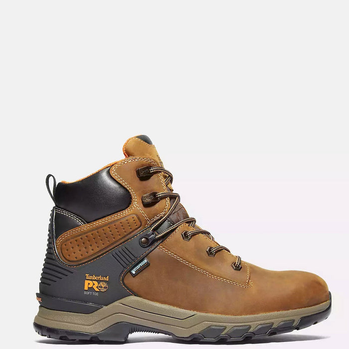 Timberland PRO Men's Hypercharge 6" Waterproof Work Boot Work Boots Timberland PRO Brown 10 M