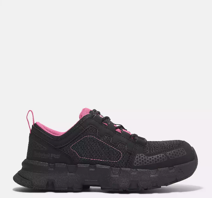 Timberland PRO Women's Powertrain EV Comp Toe Athletic Work Sneaker Work Shoes Timberland PRO Black 10 M