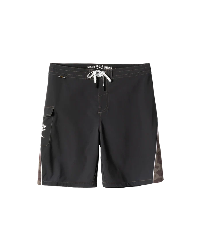 Dark Seas Time Warp Boardshort front view