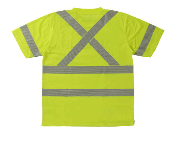 Tough Duck Unisex Class 2 Safety Short Sleeve T-Shirt Work Shirts Tough Duck