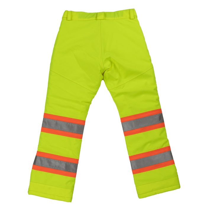 Tough Duck Women's Insulated Flex Class E Hi-Vis Waterproof Safety Pant Rainwear Tough Duck