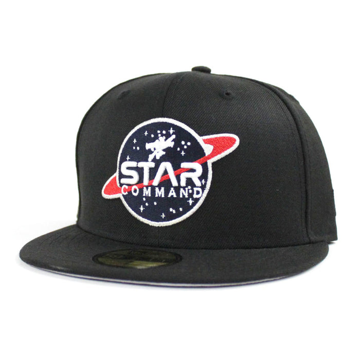 Toy Story Buzz Lightyear of Star Command New Era 59Fifty Fitted Hat (Black Gray Under Brim)