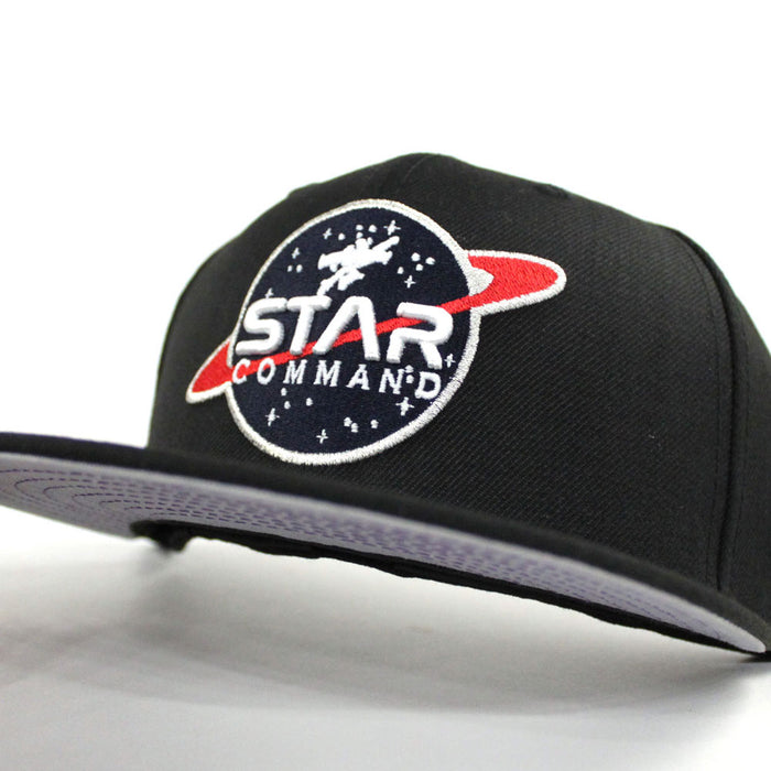 Toy Story Buzz Lightyear of Star Command New Era 59Fifty Fitted Hat (Black Gray Under Brim)