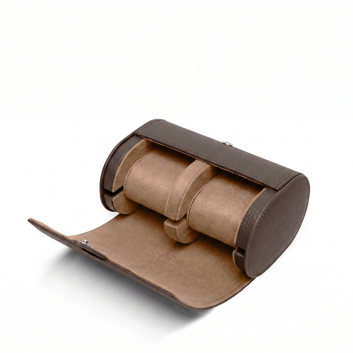 Travel Double Watch Roll Driftwood