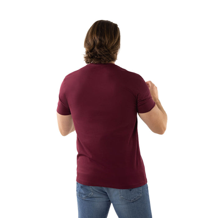 Troll Co. Men's "Dirty Hands Clean Money" Short Sleeve T-Shirt_Maroon T-Shirts Troll Co.