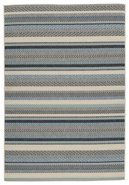 Troost R403671 BlueCream Large Rug