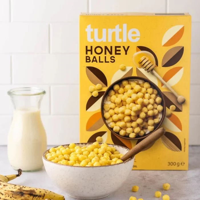 Turtle Organic Honey Balls 300g