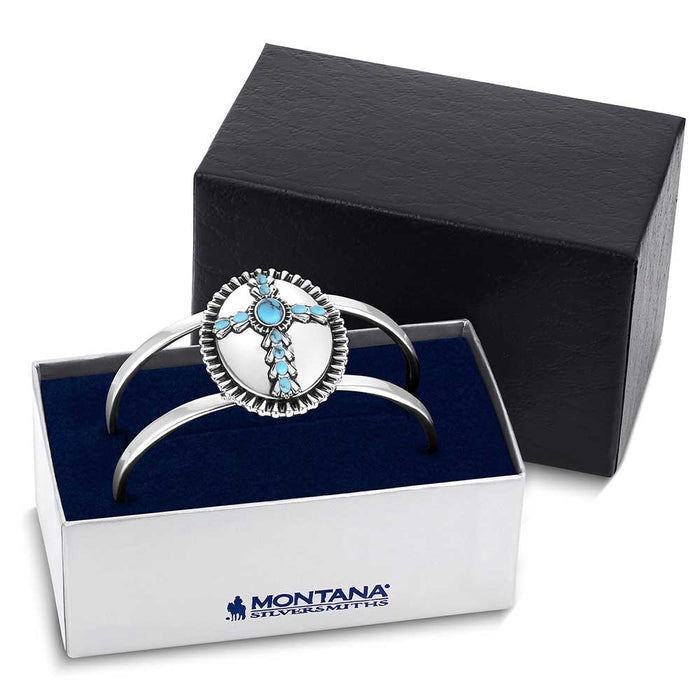 Unbroken Faith Cuff Bracelet - Montana Silversmiths