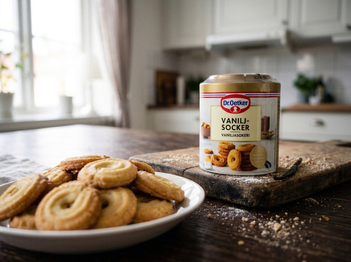 Dr. Oetker Vaniljsocker 160g – Swedish Vanilla Sugar with Bourbon Vanilla | Swedish Cravings in the kitchen