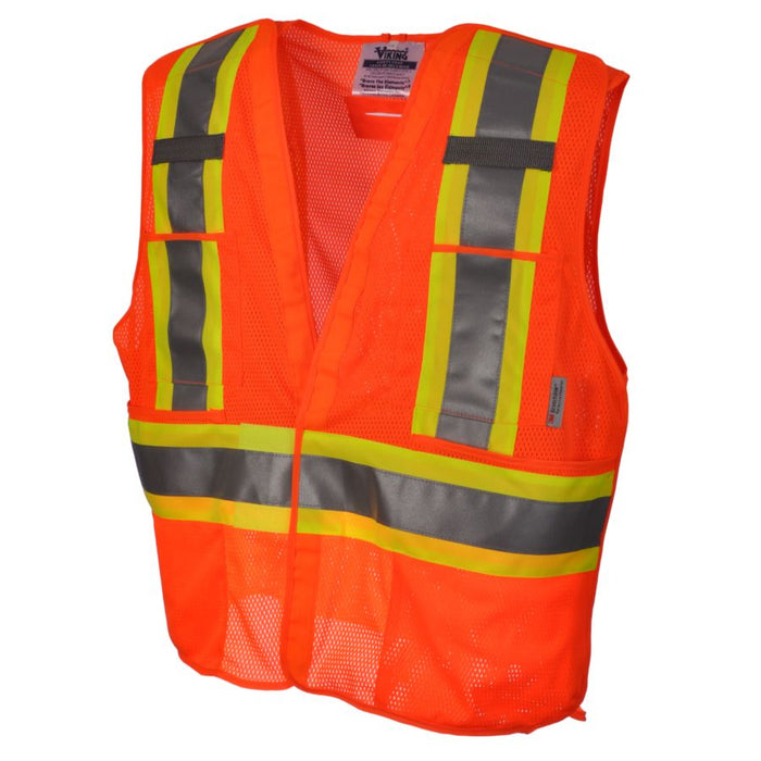 Viking® Unisex Tear Away Hi-Vis Safety Vest Vests Viking