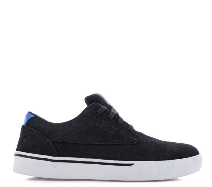 Volcom Women's True Skate Inspired Work Shoe Work Shoes Volcom Black/Blue 10 M