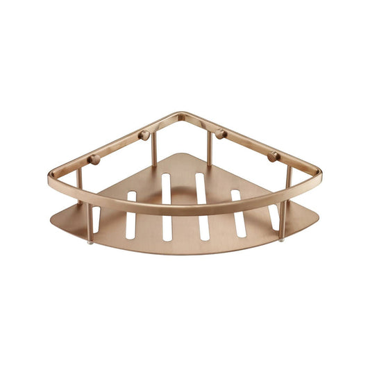 VOS Corner Basket - Brushed Bronze Bathroom Accessories JTP