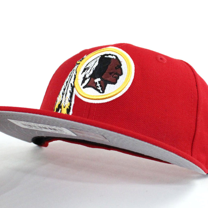 Washington Redskins New Era 59Fifty Fitted Hat (Nationals Color Gray Under Brim)