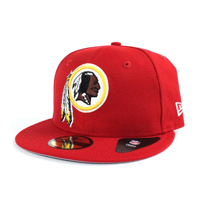 Washington Redskins New Era 59Fifty Fitted Hat (Nationals Color Gray Under Brim)