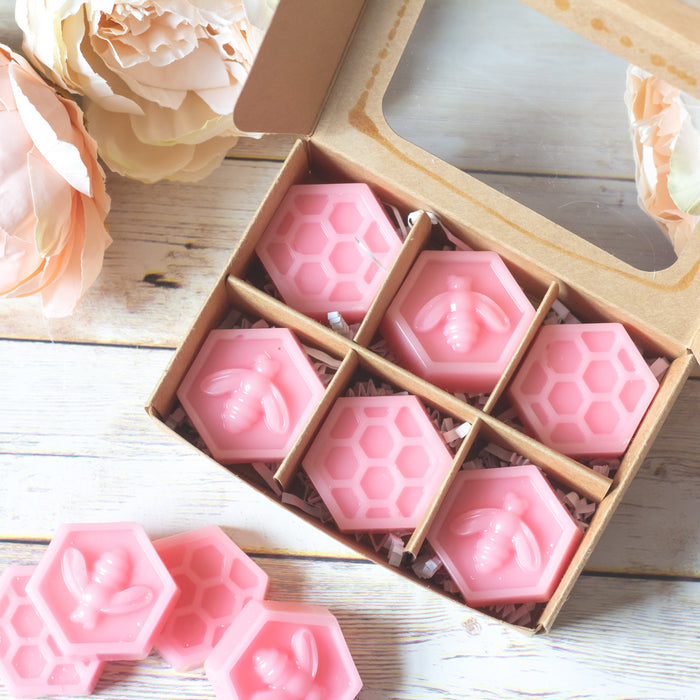 Wax Melts Magnolia Peony Honeycomb Tarts - Mother's Day Gift - Jarful House