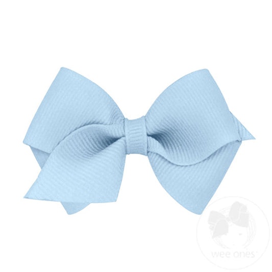 Wee Ones Wee Classic Grosgrain Bow-Multiple Colors!