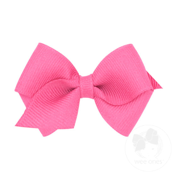 Wee Ones Wee Classic Grosgrain Bow-Multiple Colors!
