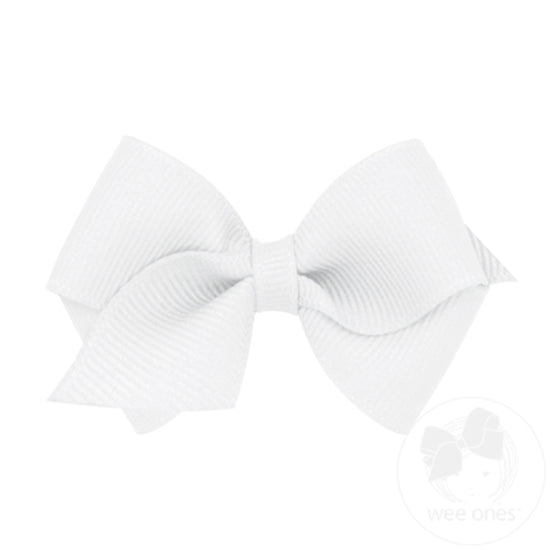 Wee Ones Wee Classic Grosgrain Bow-Multiple Colors!