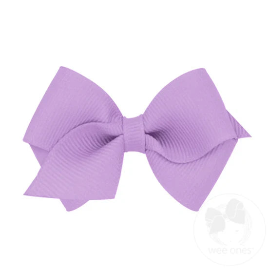 Wee Ones Wee Classic Grosgrain Bow-Multiple Colors!