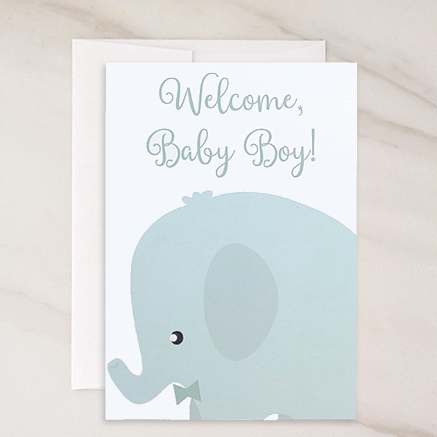 Welcome Baby Greeting Card
