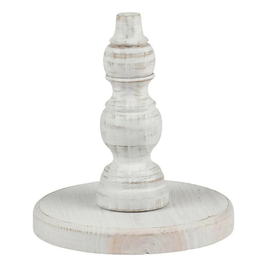 White Wash Wood Base for Welcome Toppers
