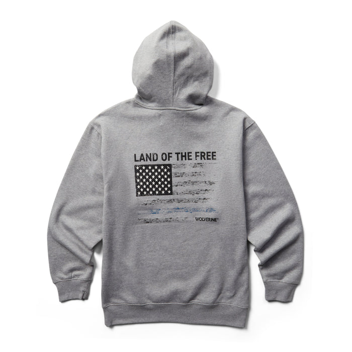Wolverine Men's Square Logo Hoodie Sweatshirts & Hoodies Wolverine