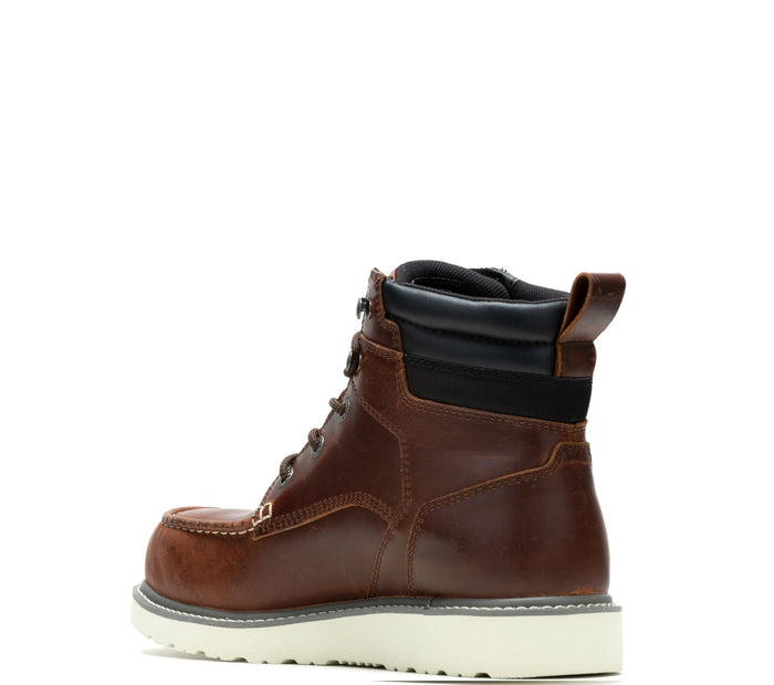 Wolverine Men's Trade Wedge 6" Waterproof Work Boot Work Boots Wolverine