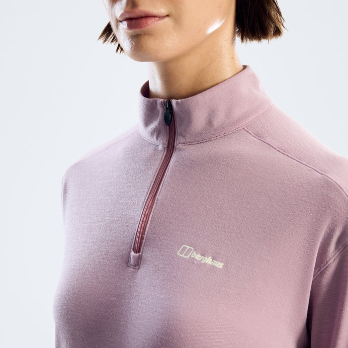 Women's Ivyhill Half Zip Top - Purple