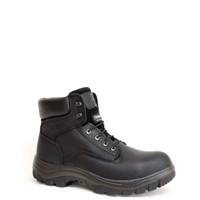 Work Zone Men's 6" Waterproof EH Insulated Work Boot Work Shoes Work Zone Black 10 M