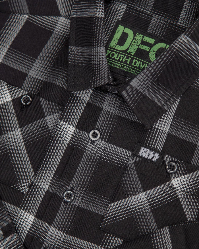 Youth KISS Dressed To Kill Flannel - Dixxon Flannel Co.