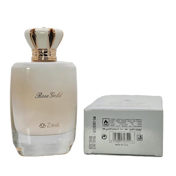 Zakat Rose Gold – Women's Eau de Parfum 3.4 oz (100ml)