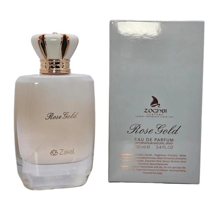 Zakat Rose Gold – Women's Eau de Parfum 3.4 oz (100ml)